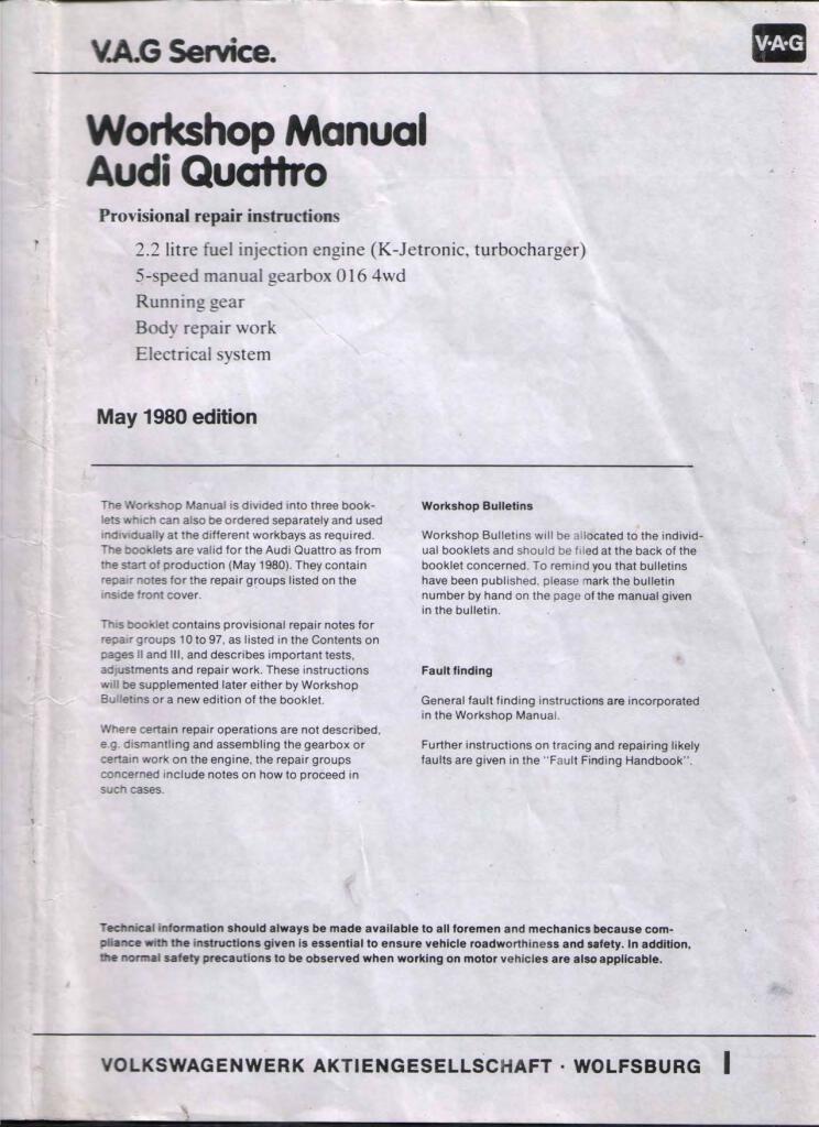 audi quattro workshop manual.pdf (50.2 MB) - Manuály servisní